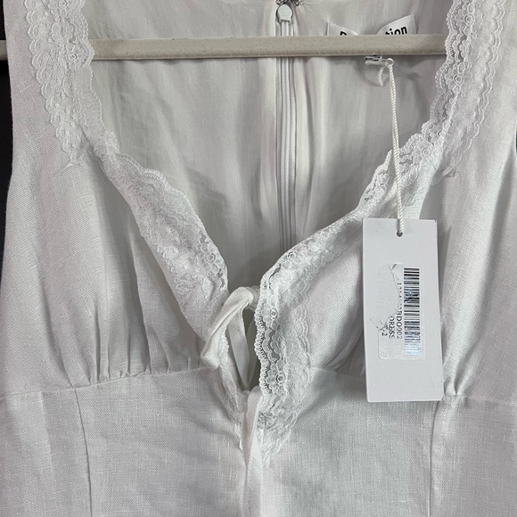 Reformation Reia Linen Dress